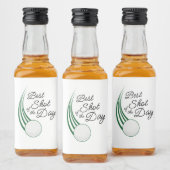 ベストショット・オブ・ザ・デイ ゴルフ ギフト リキュールボトルラベル (ボトル)