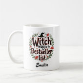 ベストセラーのハロウィンカスタムマグへの魔女の道 コーヒーマグカップ (左)