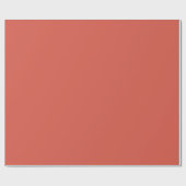 ベストセラーのバーントシエナ包装紙 ラッピングペーパー (フラット)