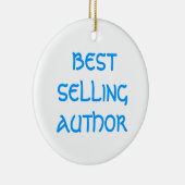 ベストセラーの作家のクリスマスのオーナメント セラミックオーナメント (右)