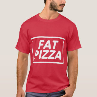 ベストセラーの太ったピザのグッズギフト Tシャツ
