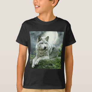 ベストセラーの想像的なオオカミの芸術のイラストレーションPai Tシャツ