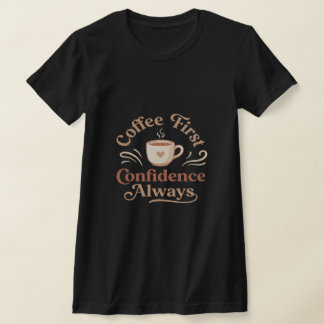ベストセラーのTシャツ コーヒー コンフィデンス Tシャツ