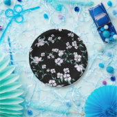 ベストセラーフローラ背景結婚デザイン ペーパープレート (パーティー)