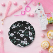 ベストセラーフローラ背景結婚デザイン ペーパープレート (パーティー)