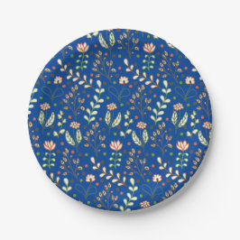 ベストセラーフローラ背景結婚デザイン ペーパープレート