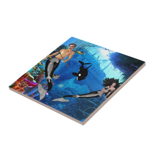 ベストセラーマーローマーメイド タイル (側面)