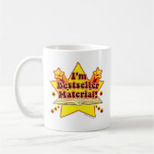 ベストセラー素材だ!励ましの作家スローガン コーヒーマグカップ (左)