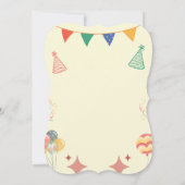 ベストセラー! オーダーメイドの招待状 招待状 (裏面)