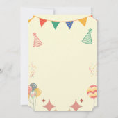 ベストセラー！ オーダーメイド招待状 招待状 (裏面)