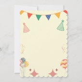 ベストセラー！ オーダーメイド招待状 招待状 (裏面)