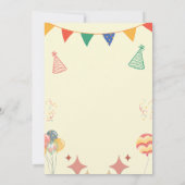 ベストセラー！ オーダーメイド招待状 招待状 (裏面)