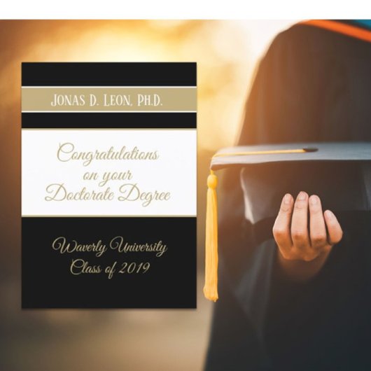 ベストセラー!博士号取得カード(博士) カード