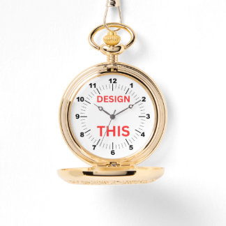 ベストセラー！金ゴールドポケットウォッチパーソナライズされた- ⌚ 腕時計
