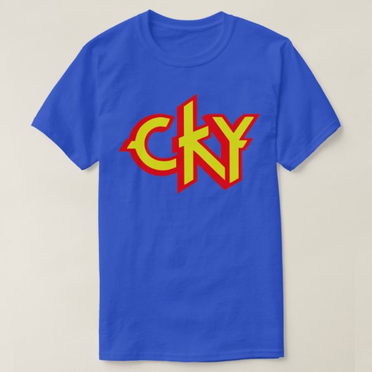 ベストセラーCKYスケートボード商品6 Tシャツ (デザイン正面)