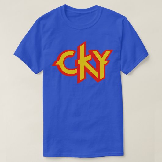 ベストセラーCKYスケートボード商品 Tシャツ (デザイン正面)