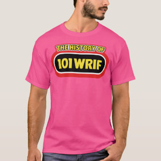 ベストセラーWRIF 101ラジオ Tシャツ
