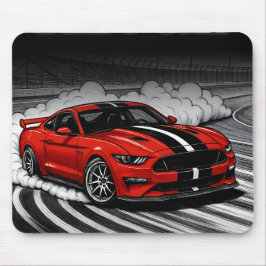 ベストドリフトカー レッドマッスル マウスパッド