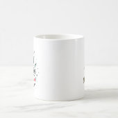 ベストナース – 名前入り コーヒーマグカップ (中央)