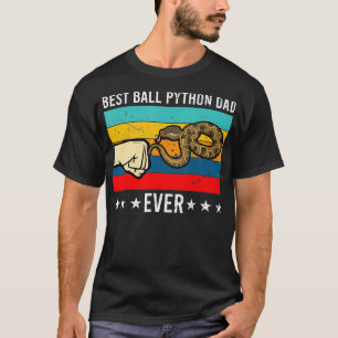 ベストパパBall Pythonオーナーギフトスネーク愛好者 Tシャツ