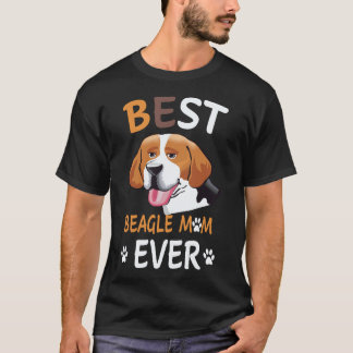 ベストビーグルママよ永遠に ビーグル Tシャツ