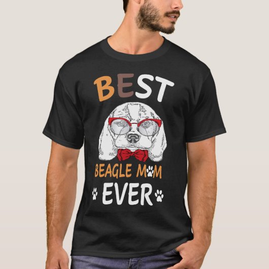 ベストビーグルママ5 Tシャツ (正面)