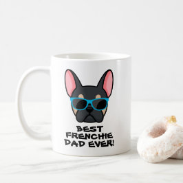 ベストフレンチダッド 父の日 ブラックタン フレンチブルドッグ コーヒーマグカップ