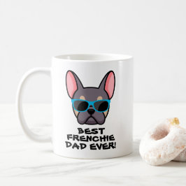 ベストフレンチブルドッグパパ 父の日 ライラックタン ブヒパパ コーヒーマグカップ