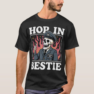 ベストフレンドと一緒にストラッグルバスに乗ろう Tシャツ