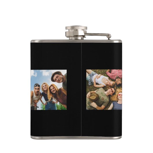 ベストフレンドのオリジナル画像ビニールラッピングフラスコ フラスク (裏面)