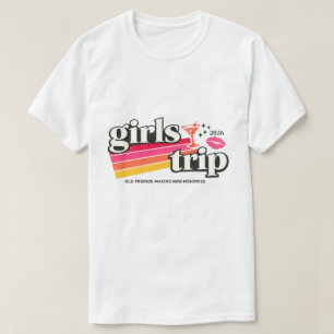 ベストフレンドの休暇 ガールズトリップ 2026 レトロ Tシャツ