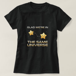 ベストフレンドデイシャツ: セレスティアル・ユニバース・テー Tシャツ