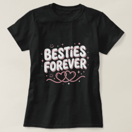 ベストフレンドデイTシャツ: レトロベストフレンドは永遠に Tシャツ
