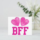 ベストフレンド最高!ずっと一緒!! ポストカード (スタンド正面)