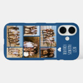 ベストフレンド6枚フォトブルー Case-Mate iPhoneケース (裏面 (横))