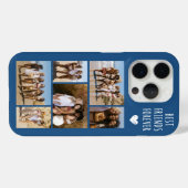 ベストフレンド6枚フォトブルー Case-Mate iPhoneケース (裏面 (横))