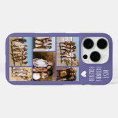 ベストフレンド6枚写真パープル Case-Mate iPhoneケース (裏面 (横))