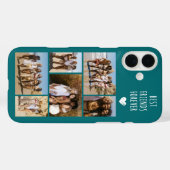 ベストフレンド6枚写真 ティール Case-Mate iPhoneケース (裏面 (横))