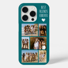 ベストフレンド6枚写真 ティール iPhone 15 PROケース