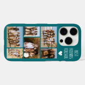 ベストフレンド6枚写真 ティール Case-Mate iPhoneケース (裏面 (横))
