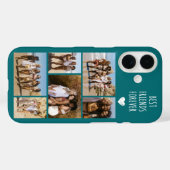 ベストフレンド6枚写真 テールブルー Case-Mate iPhoneケース (裏面 (横))