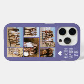 ベストフレンド6枚写真 パープル Case-Mate iPhoneケース (裏面 (横))