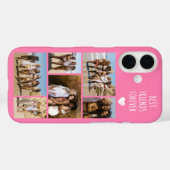 ベストフレンド6枚写真 ピンク Case-Mate iPhoneケース (裏面 (横))