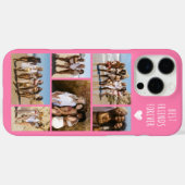 ベストフレンド6枚写真 ピンク Case-Mate iPhoneケース (裏面 (横))