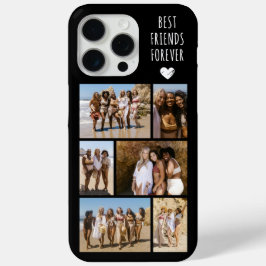 ベストフレンド6枚写真 ブラック iPhone 15 PRO MAXケース