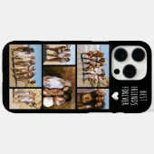 ベストフレンド6枚写真 ブラック Case-Mate iPhoneケース (裏面 (横))