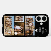 ベストフレンド6枚写真 ブラック Case-Mate iPhoneケース (裏面 (横))