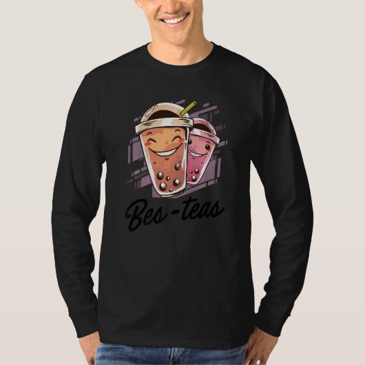 ベストフレンド グラフィック 紅茶 お茶飲み お茶作り カップ Tシャツ (正面)