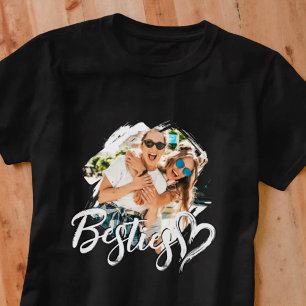 ベストフレンド グランジ シンプル モダン ハート クール 写真 Tシャツ