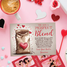 ベストフレンド パーフェクトブレンド 4枚の写真 ガレンティーンズデー シーズンカード